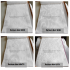 Deeda factory 100% cotton satin white jacquard fabric hotel linen