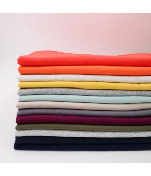 Free Sample China Manufacturer Organic Knitting Organic 100% Cotton Single Jersey Knit Fabric