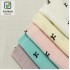 Wholesale crepe bow print combed 100% cotton breathable double layer gauze fabric for sleepwear