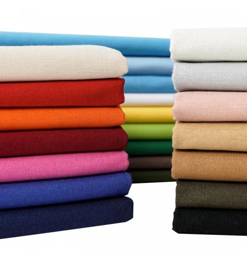 100% Cotton Fabric for Curtain Suitcase Sewing Comfortable Cloth Thickened Wear Resistant