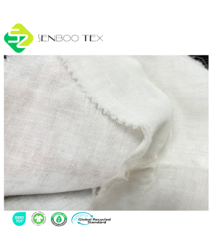 100% Cotton Fabric-Double Layer Bleached Muslin Gauze Soft Newborn Blanket for Sensitive Skin Versatile Use Shirts Clothing