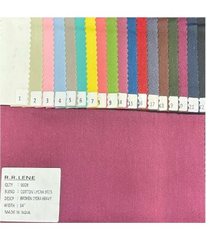 R.R. Lene Factory Price Lightweight Combed Cotton Broken Heavy Premium Fabric Woven Technique Plain Dyed Fancy Shirting 240gsm"